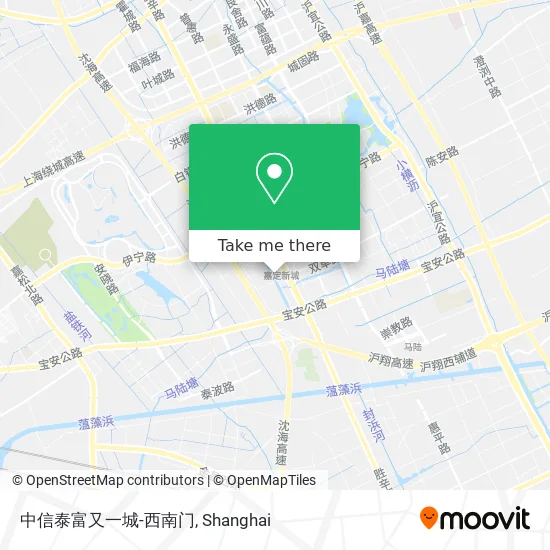 中信泰富又一城-西南门 map