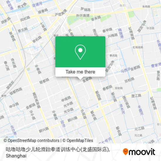咕噜咕噜少儿轮滑跆拳道训练中心(龙盛国际店) map