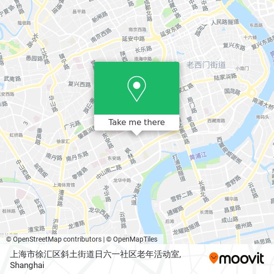 上海市徐汇区斜土街道日六一社区老年活动室 map
