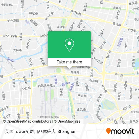 英国Tower厨房用品体验店 map
