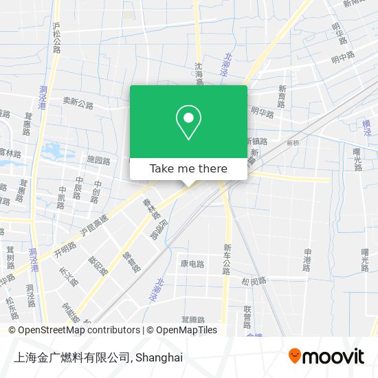 上海金广燃料有限公司 map