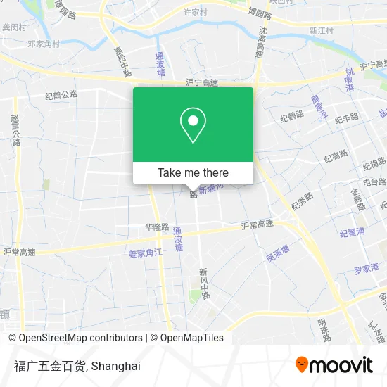 福广五金百货 map