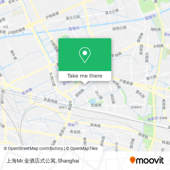 上海Mr.金酒店式公寓 map