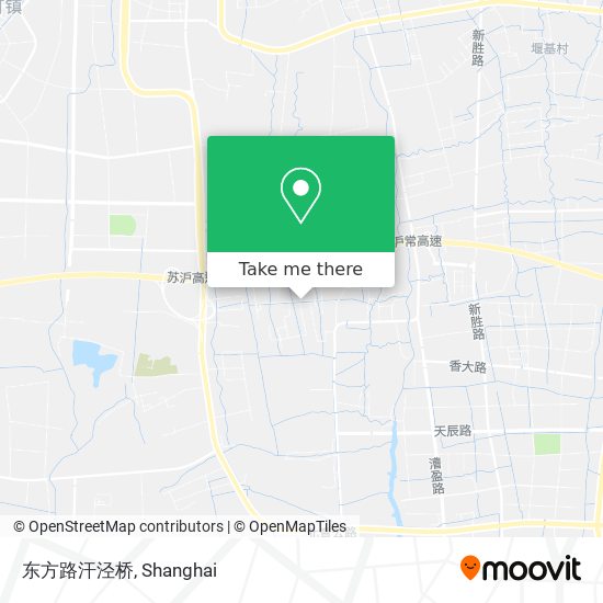 东方路汗泾桥 map