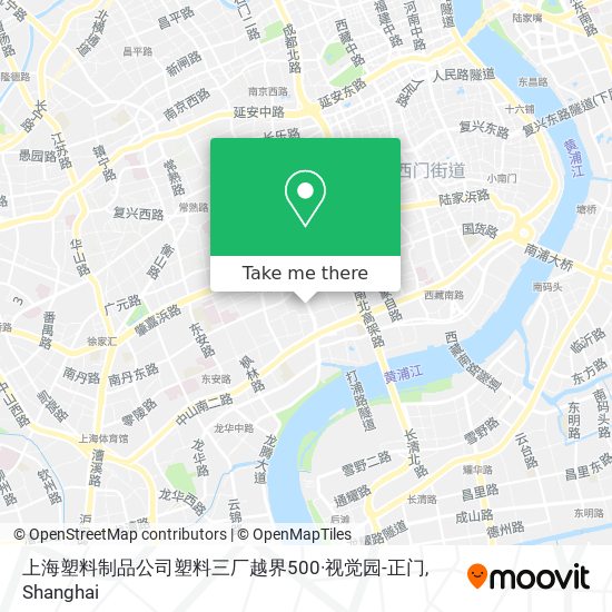 上海塑料制品公司塑料三厂越界500·视觉园-正门 map