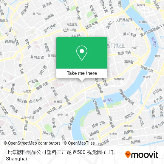 上海塑料制品公司塑料三厂越界500·视觉园-正门 map