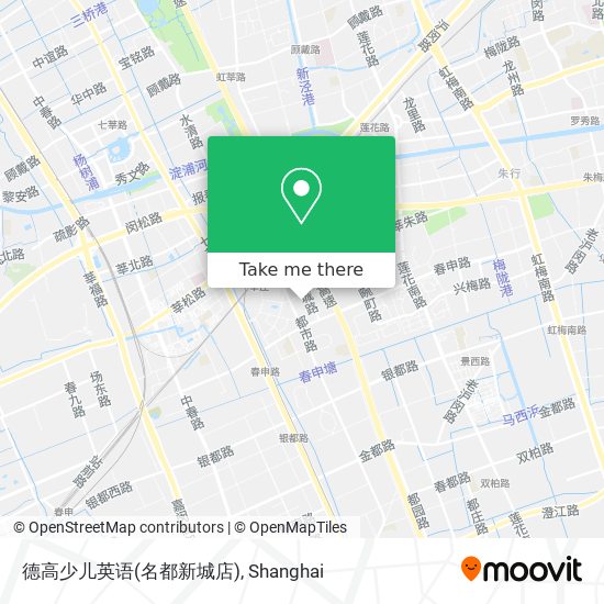 德高少儿英语(名都新城店) map