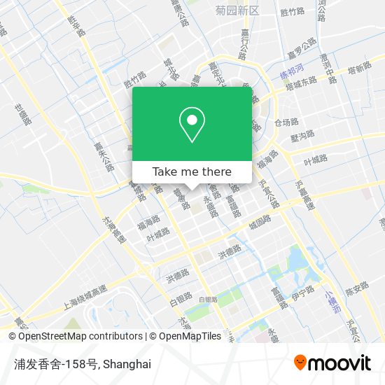 浦发香舍-158号 map