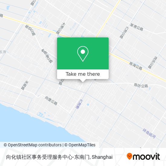 向化镇社区事务受理服务中心-东南门 map