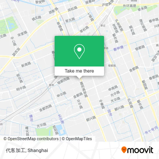 代客加工 map