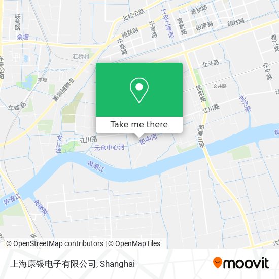 上海康银电子有限公司 map