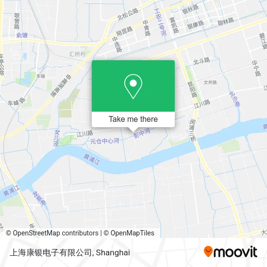 上海康银电子有限公司 map