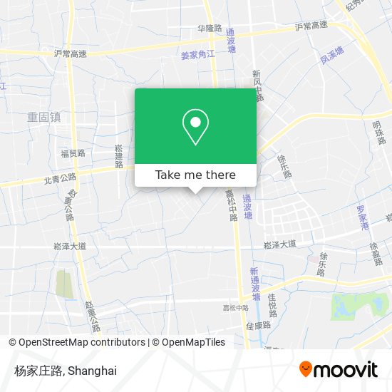 杨家庄路 map