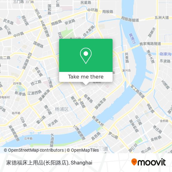 家德福床上用品(长阳路店) map