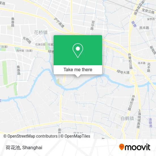 荷花池 map