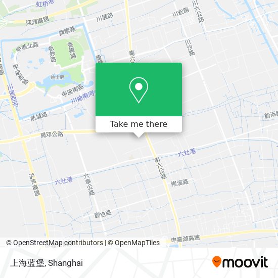 上海蓝堡 map