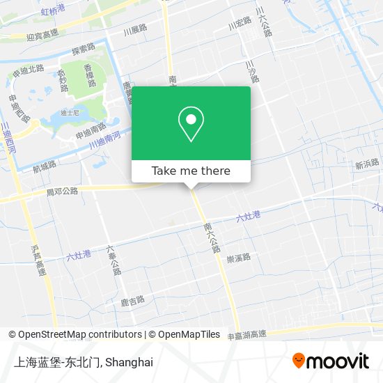 上海蓝堡-东北门 map