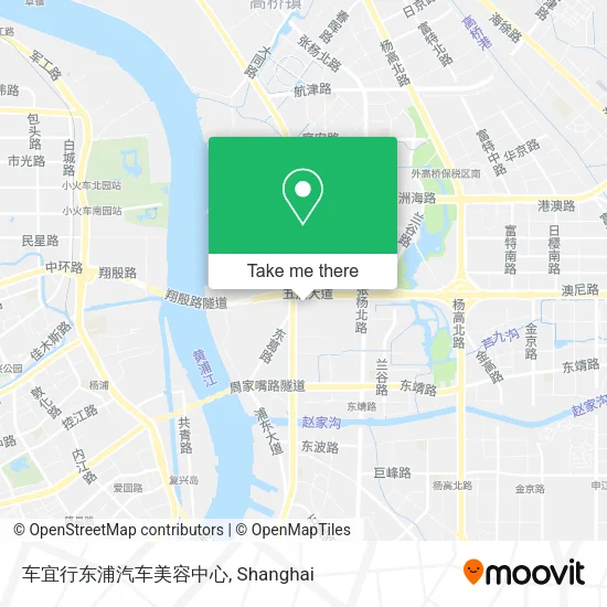 车宜行东浦汽车美容中心 map