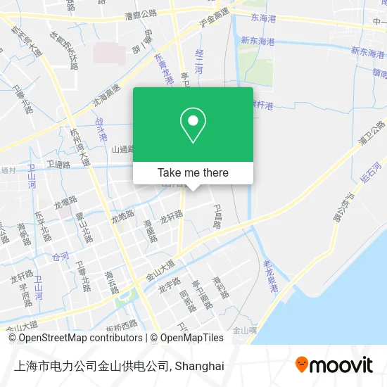 上海市电力公司金山供电公司 map