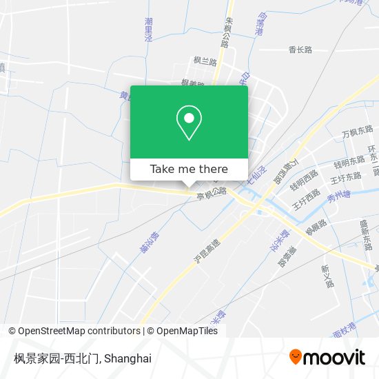枫景家园-西北门 map