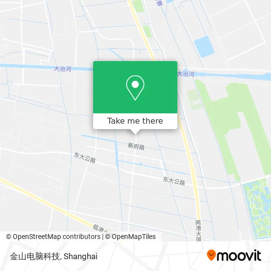 金山电脑科技 map
