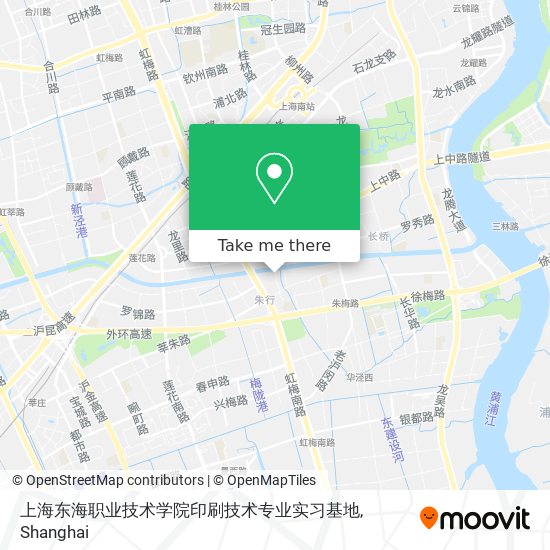 上海东海职业技术学院印刷技术专业实习基地 map