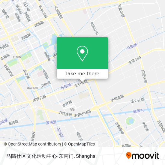 马陆社区文化活动中心-东南门 map