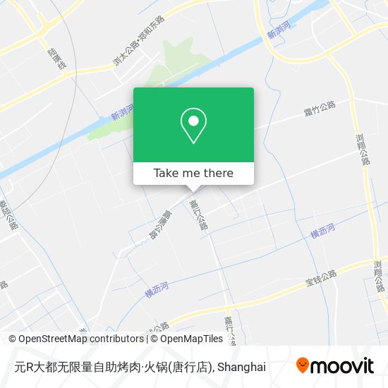 元R大都无限量自助烤肉·火锅(唐行店) map