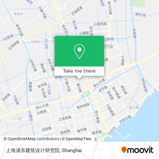上海浦东建筑设计研究院 map