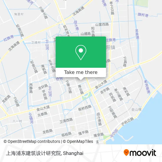 上海浦东建筑设计研究院 map