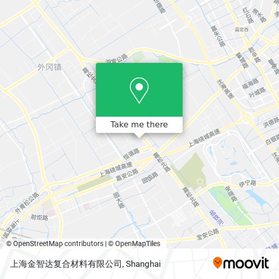 上海金智达复合材料有限公司 map