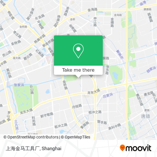 上海金马工具厂 map