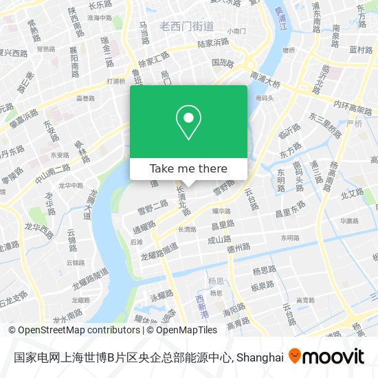 国家电网上海世博B片区央企总部能源中心 map