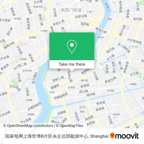 国家电网上海世博B片区央企总部能源中心 map
