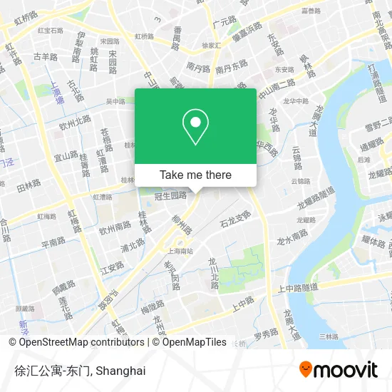 徐汇公寓-东门 map
