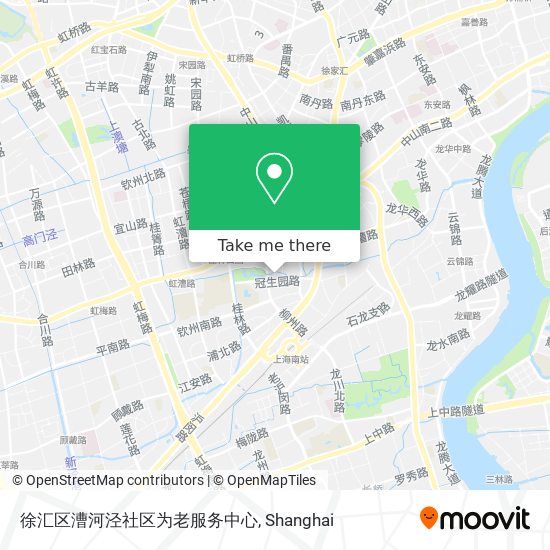 徐汇区漕河泾社区为老服务中心 map