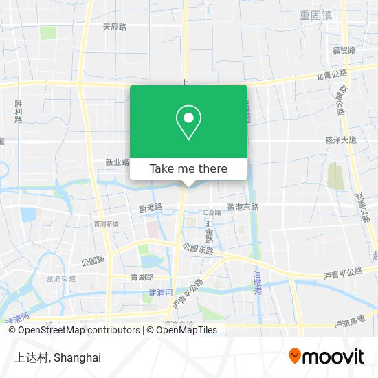 上达村 map