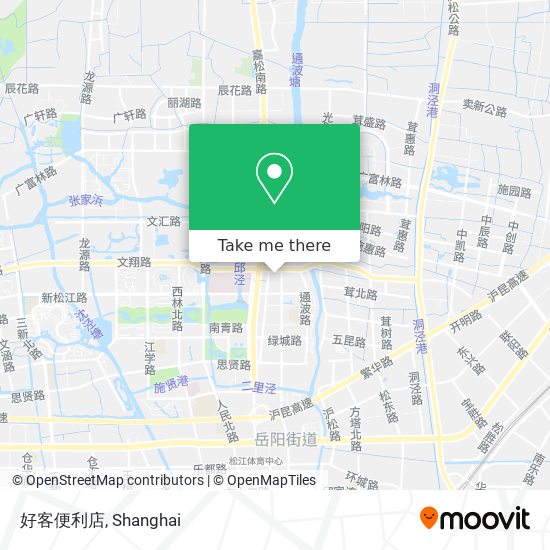 好客便利店 map