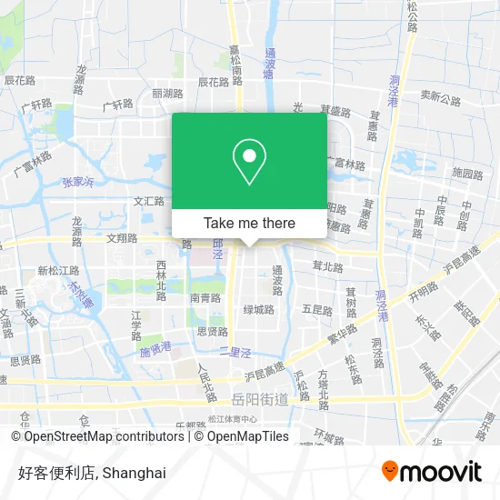 好客便利店 map