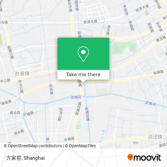 方家窑 map