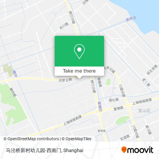 马泾桥新村幼儿园-西南门 map