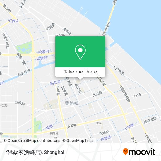 华城e家(舜峰店) map