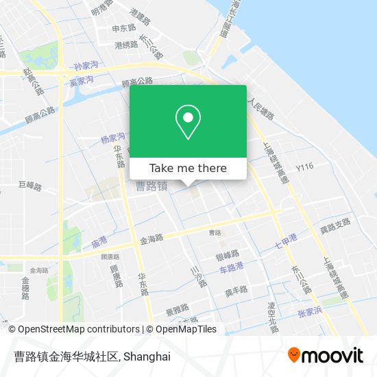 曹路镇金海华城社区 map