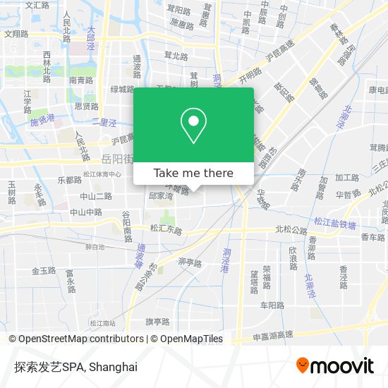 探索发艺SPA map