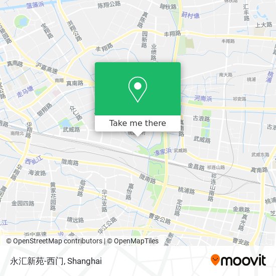 永汇新苑-西门 map