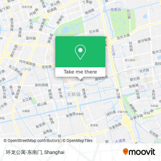 环龙公寓-东南门 map