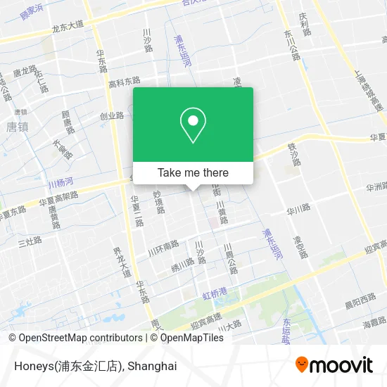 Honeys(浦东金汇店) map