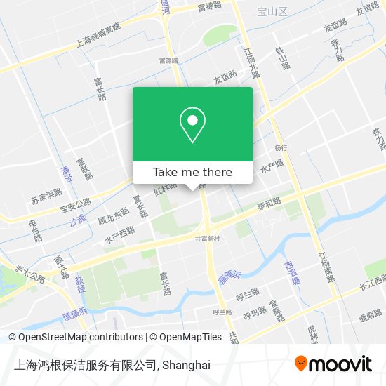 上海鸿根保洁服务有限公司 map