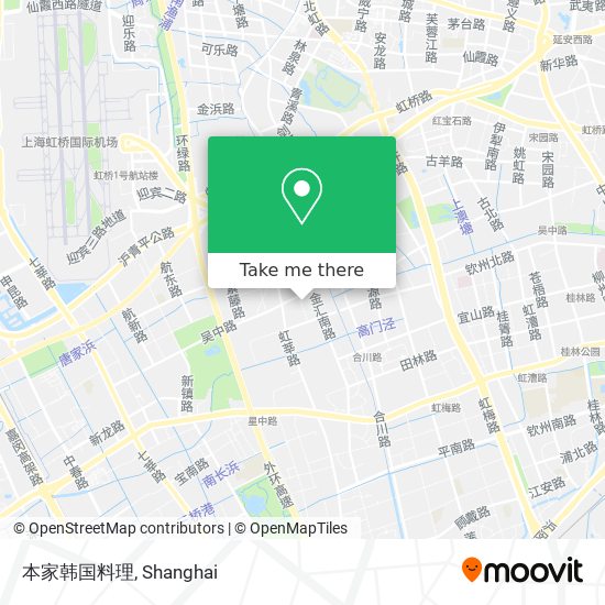 本家韩国料理 map