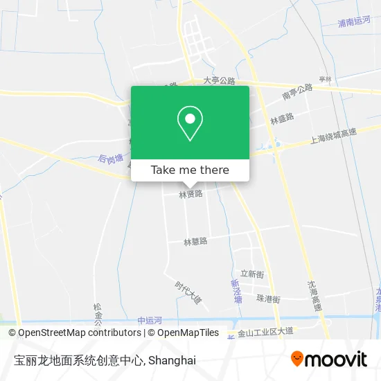 宝丽龙地面系统创意中心 map